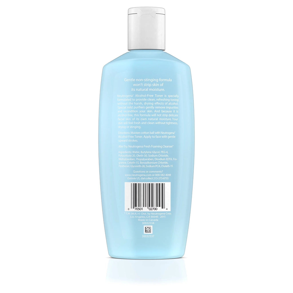 Neutrogena Oil- and Alcohol-Free Facial Toner, with Hypoallergenic Formula