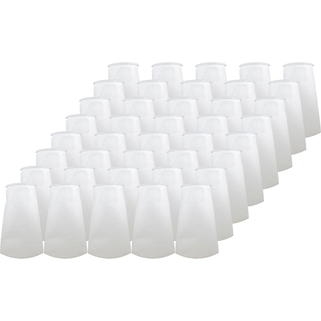SpiroPure SP-BE-1-200 200 Micron #1 (7" x 17") Polyester Felt Liquid Bag Filter (Case of 40)