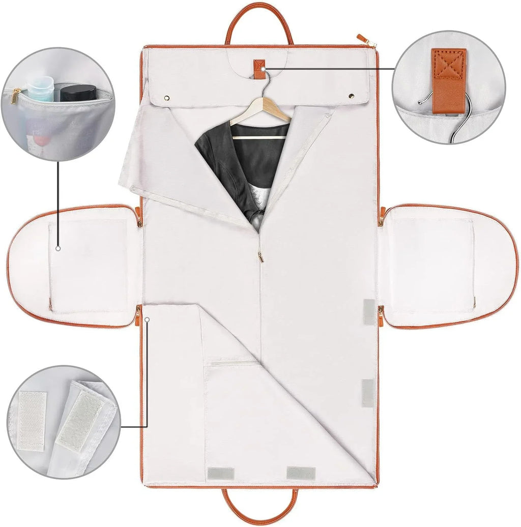 Travel Bags For Women, Travel Bag Garment Bag, Roll Up Garment Bag, Garment Bag That Turns Into ( 52 * 32 * 25cm/20.47 * 12.6 * 9.84in)