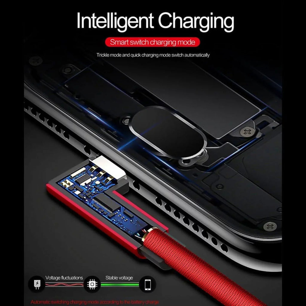Adaptive Fast Home Charger w 10ft Type-C Angle USB Cable Q1A for Blackberry Key2, KEYone, LE - BLU G9, Vivo XI Plus 5 - CAT S61 S48c - Coolpad Legacy - Essential Phone (PH-1) - Google Pixel XL