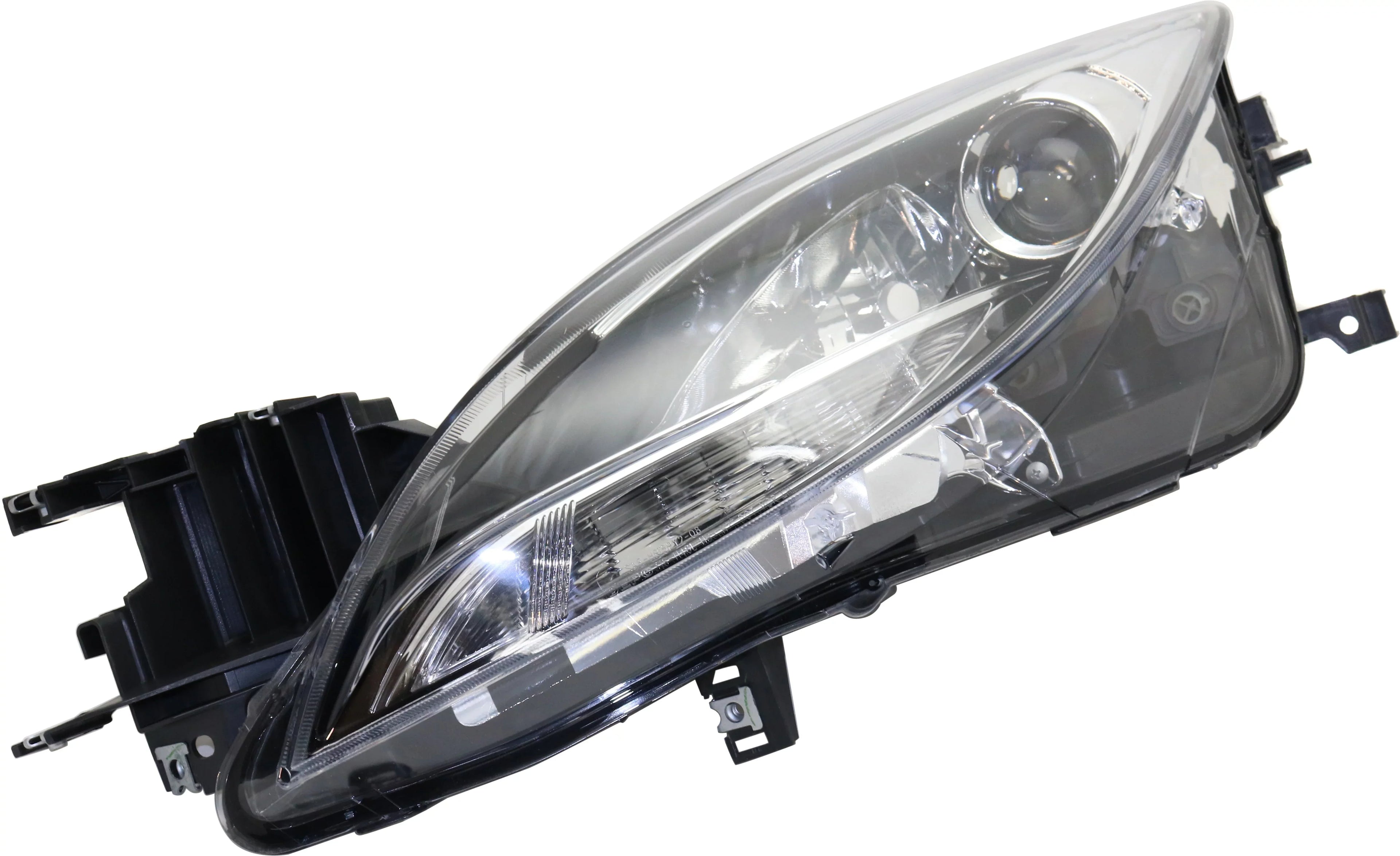 Replacement REPMZ100114 Headlight Fitting With 2011-2013 Mazda 6 Left Driver Halogen