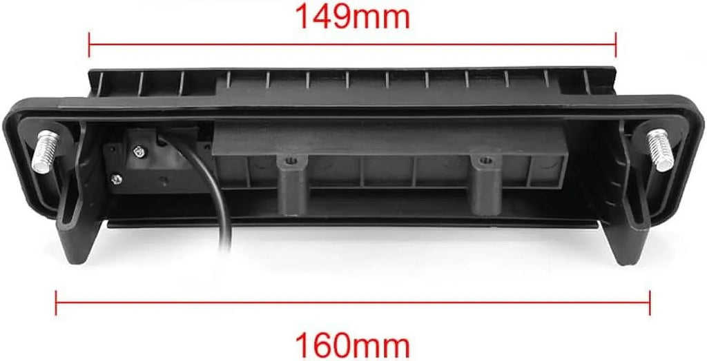 Vlicevrn HD Car Rear View Camera Trunk Handle with Fish Eye Lens Night Vision Backup Parking Camera Waterproof IP68