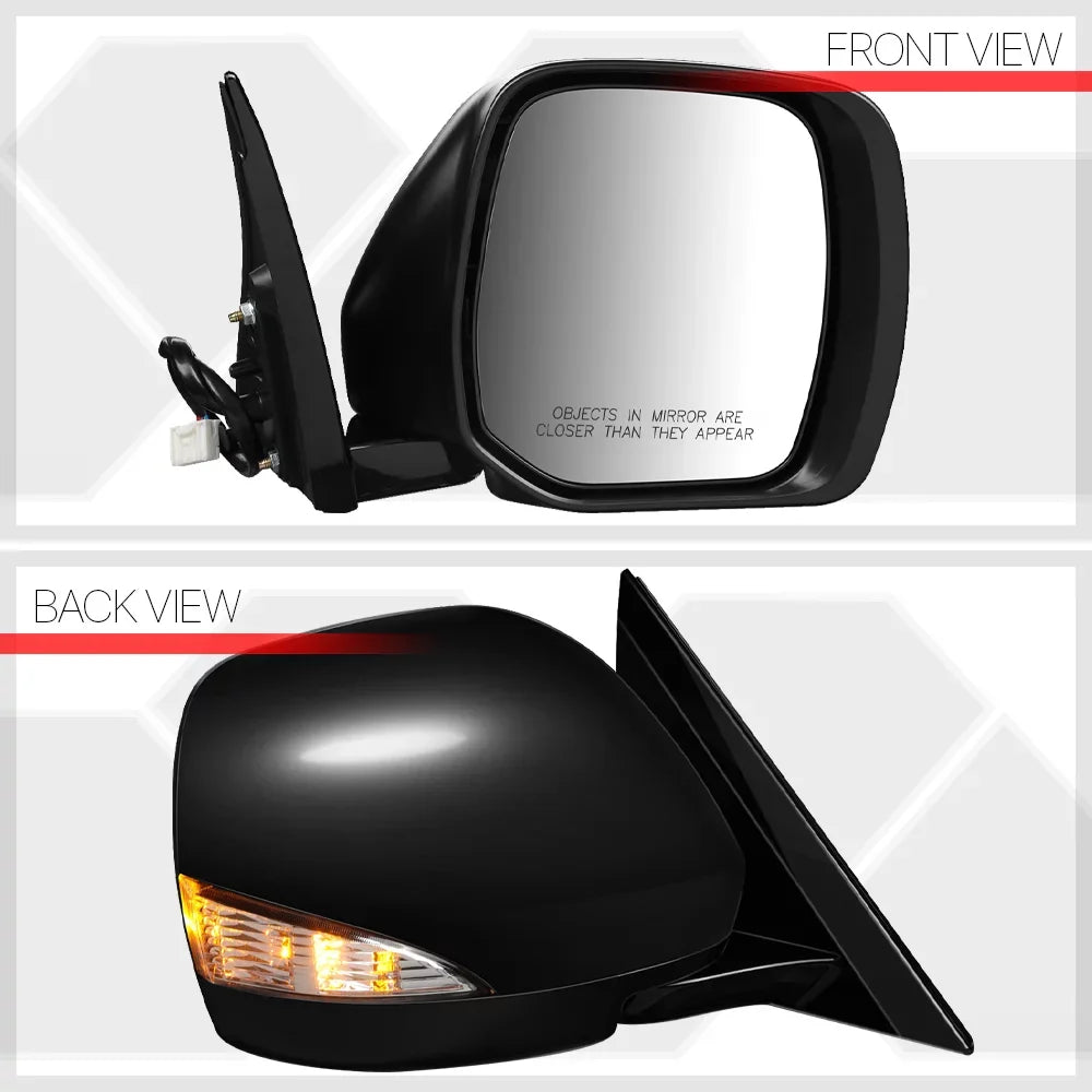 For 2017-2018 Nissan Armada Sv Right Passenger Side Door Mirror Heated+Power Operated Rear View Door Espejos with Turn Signal 17 18