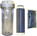 System Cartridge Clear Housing 3 LBS Color Changing DI Resin