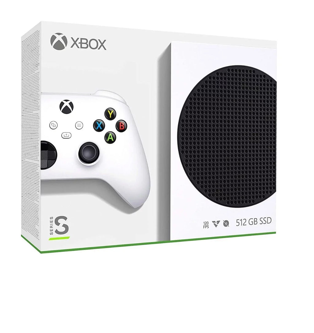 TEC New Microsoft - Xbox Series- -S -512GB SSD White Console Bundle with 3-Month Xbox Game Pass