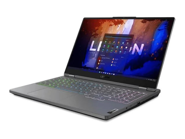 Lenovo Legion 5 15ARH7 82RE - AMD Ryzen 7 - 6800H / up to 4.7 GHz - Win 11 Home - GF RTX 3050 Ti - 16 GB RAM - 1 TB SSD NVMe - 15.6" IPS 1920 x 1080 (Full HD) @ 165 Hz - 802.11a/b/g/n/ac/ax (Wi-Fi 6E) - black (bottom), storm gray (top) - kbd: US Engl