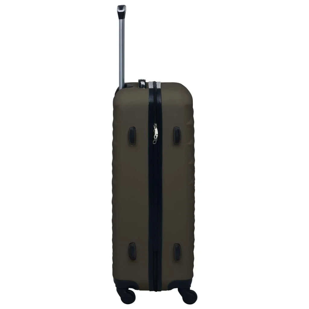 Andoer Resilient Abs 3 Pcs Material Locks Abs Suitcases Business Locks Sizes Suitcase Set Set With 3 Different Owsoo With 3 Set - Resilient 1229188b Abs Suitcase Set Pcs Set -