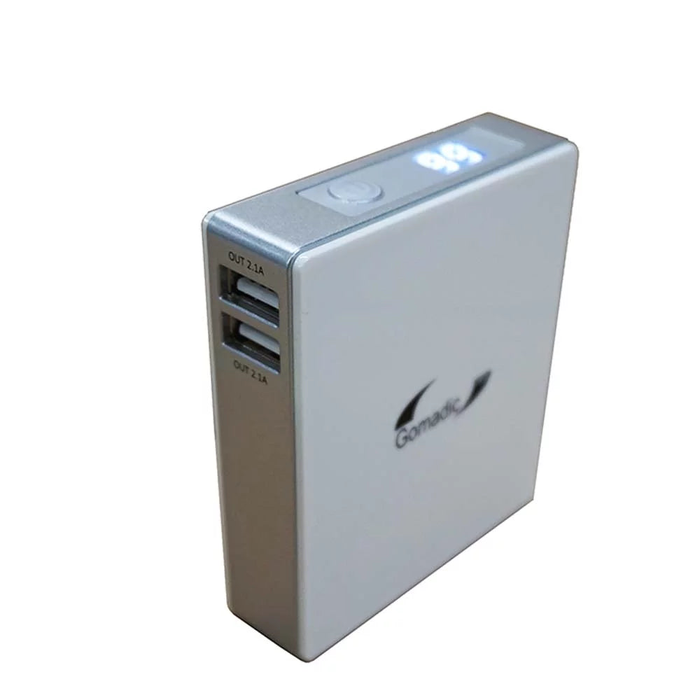 Gomadic High Capacity Rechargeable External Battery Pack suitable for the Sony Ericsson Xperia Sola - Portable Charger with TipExchange Technology