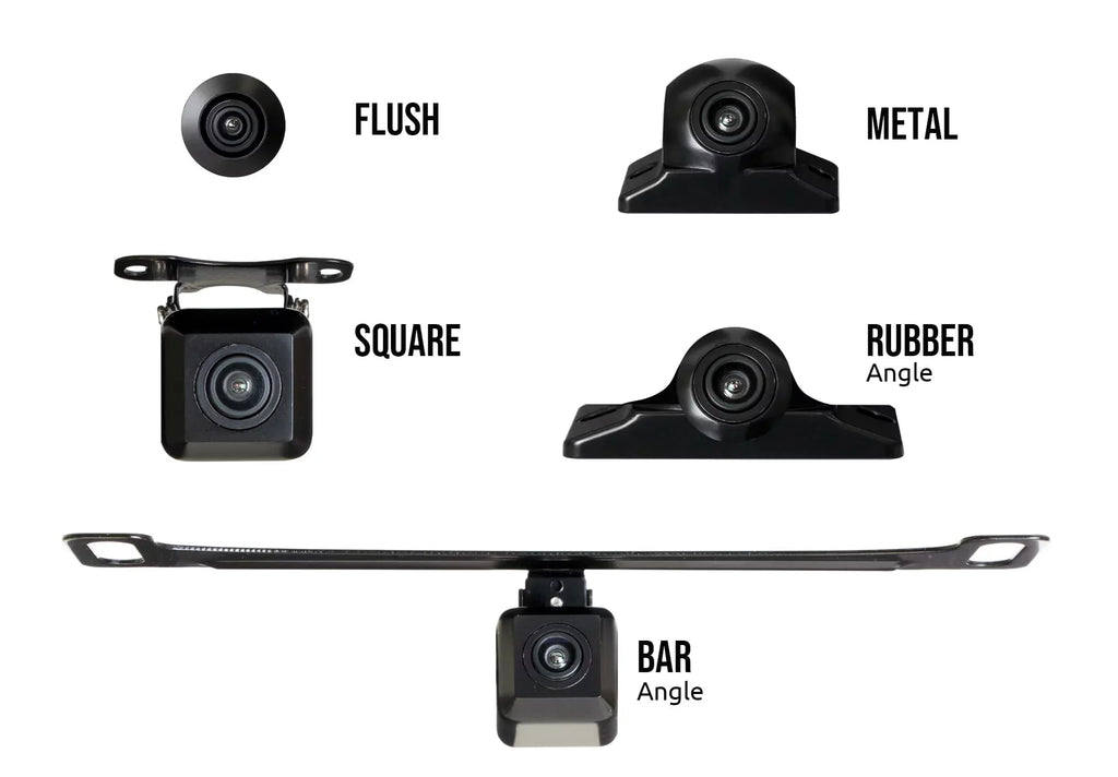 NVX XC5N1 World's first 5-in-1 Universal Rearview Backup Camera Solution - Includes 5 different mounting options in one amazing package