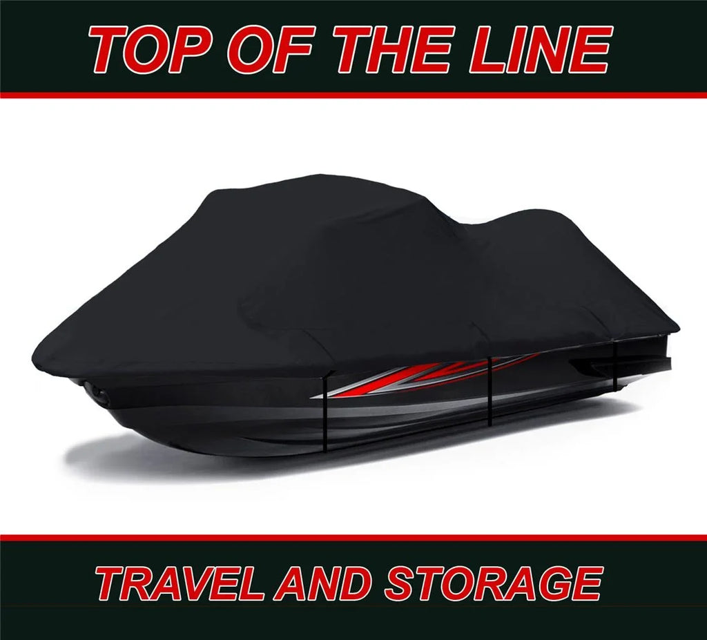 BLACK 600 DENIER JetSki Shield Matching for Sea Doo Sea-Doo Bombardier GTX 4 TEC SC 2003 2004 2005 Jetski Jet Ski PWC Protection