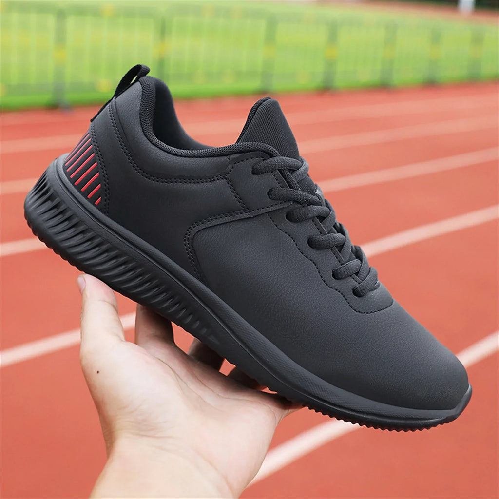 AdBFJAF Mens Dress Sneakers Brown Men's Shoes Lightweight Waterproof High-Elastic Running Shoes Casual Sports Shoes