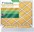 Filterbuy 12x15x4 MERV 11 Pleated HVAC AC Furnace Air Filters (2-Pack)