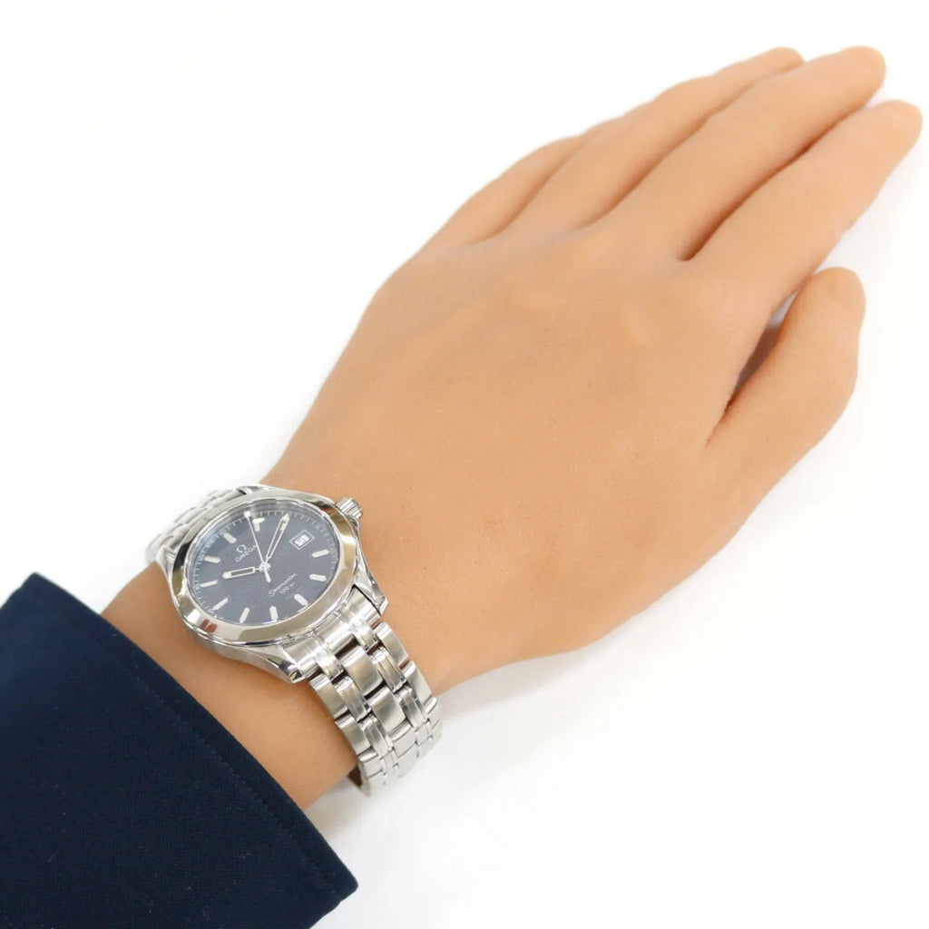 Pre-Owned Omega Seamaster Watch Stainless Steel 2581.80 Quartz Men's OMEGA 120M (Good)