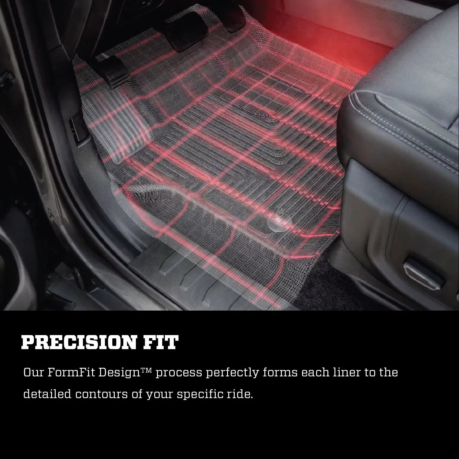 Husky by RealTruck Suitable with 2014-2018 Subaru Forester Condition Front & 2nd Seat Floor Mats