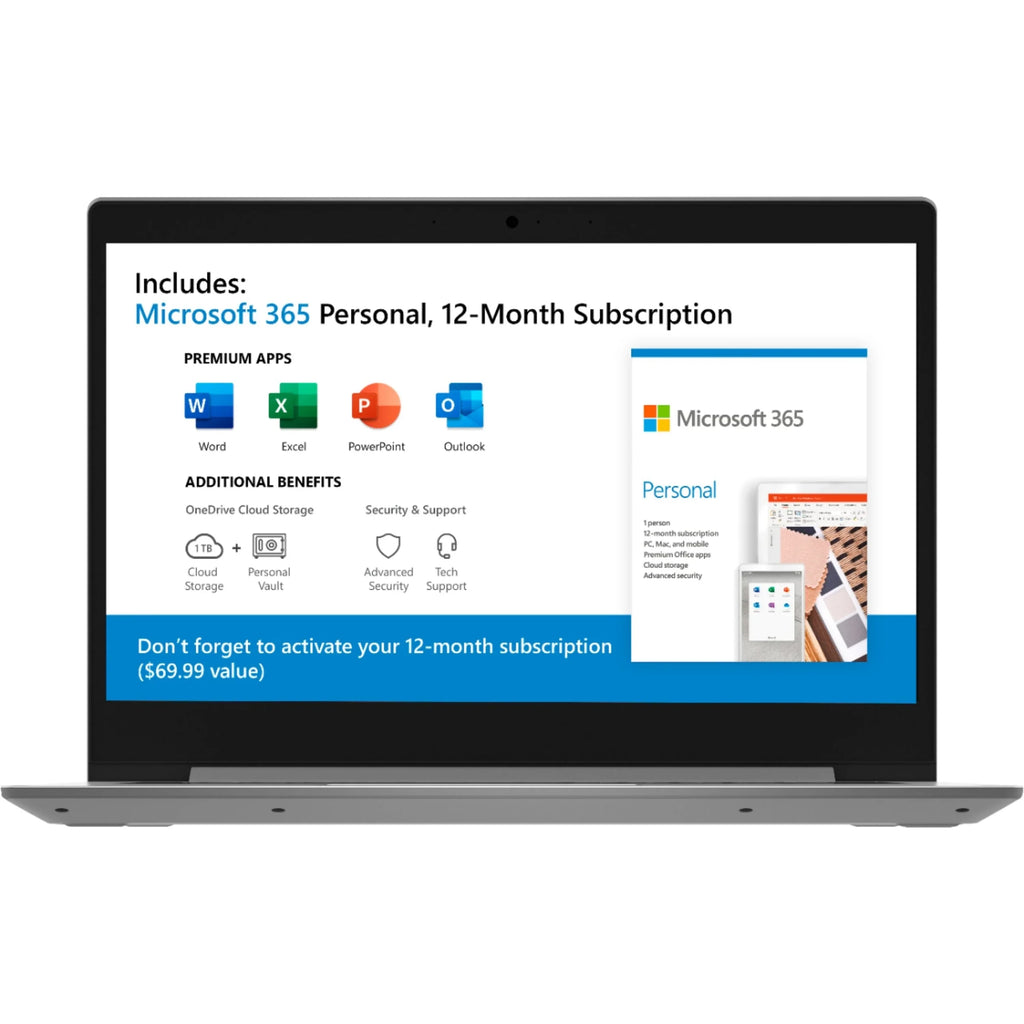 Lenovo IdeaPad S150-14AST 14" 4GB 64GB eMMC AMD A6-9220e 1.6GHz Win10H,Platinum Grey (Used)
