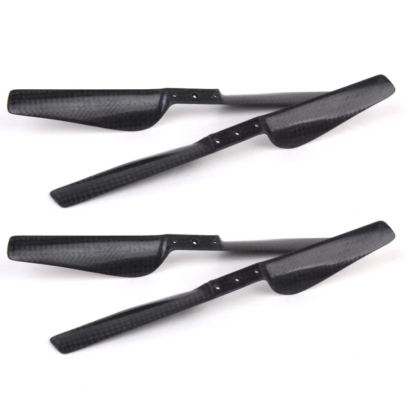 2 Pairs Carbon Fiber CW CCW Propeller for Parrot AR .0 & 2.0 Black