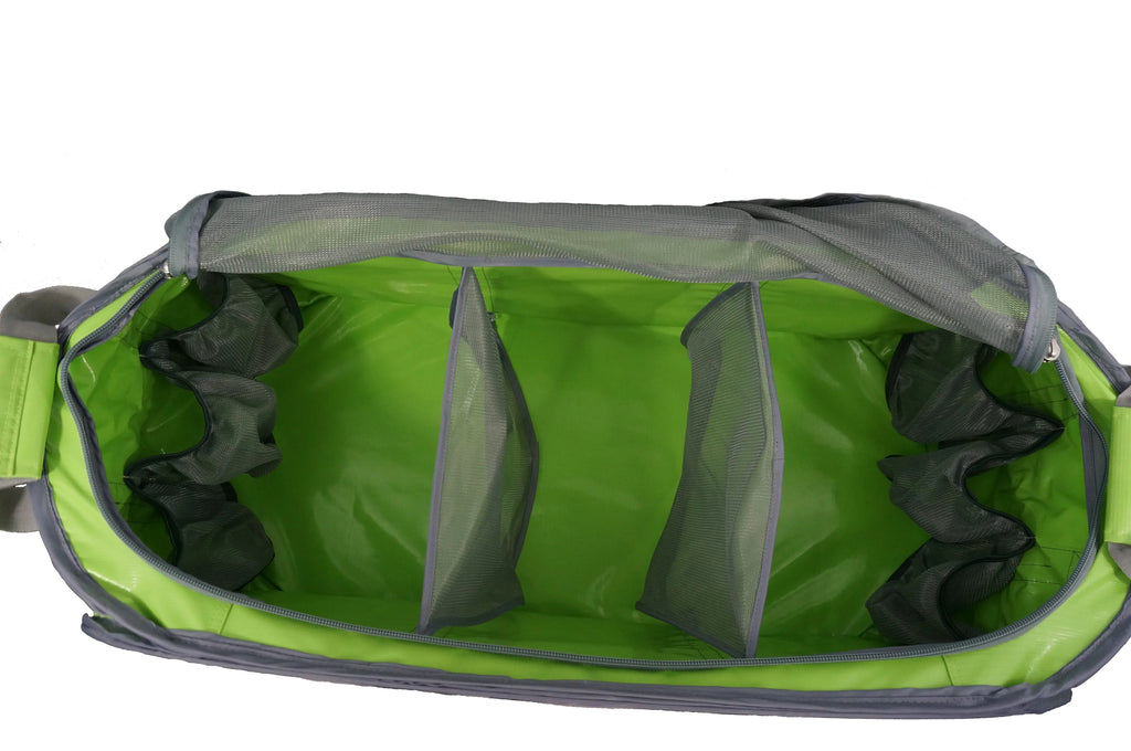 K-Cliffs Heavy Duty Trunk Organizer, XL Large Pop-up Grocery Cargo Bag, Nylon, Black