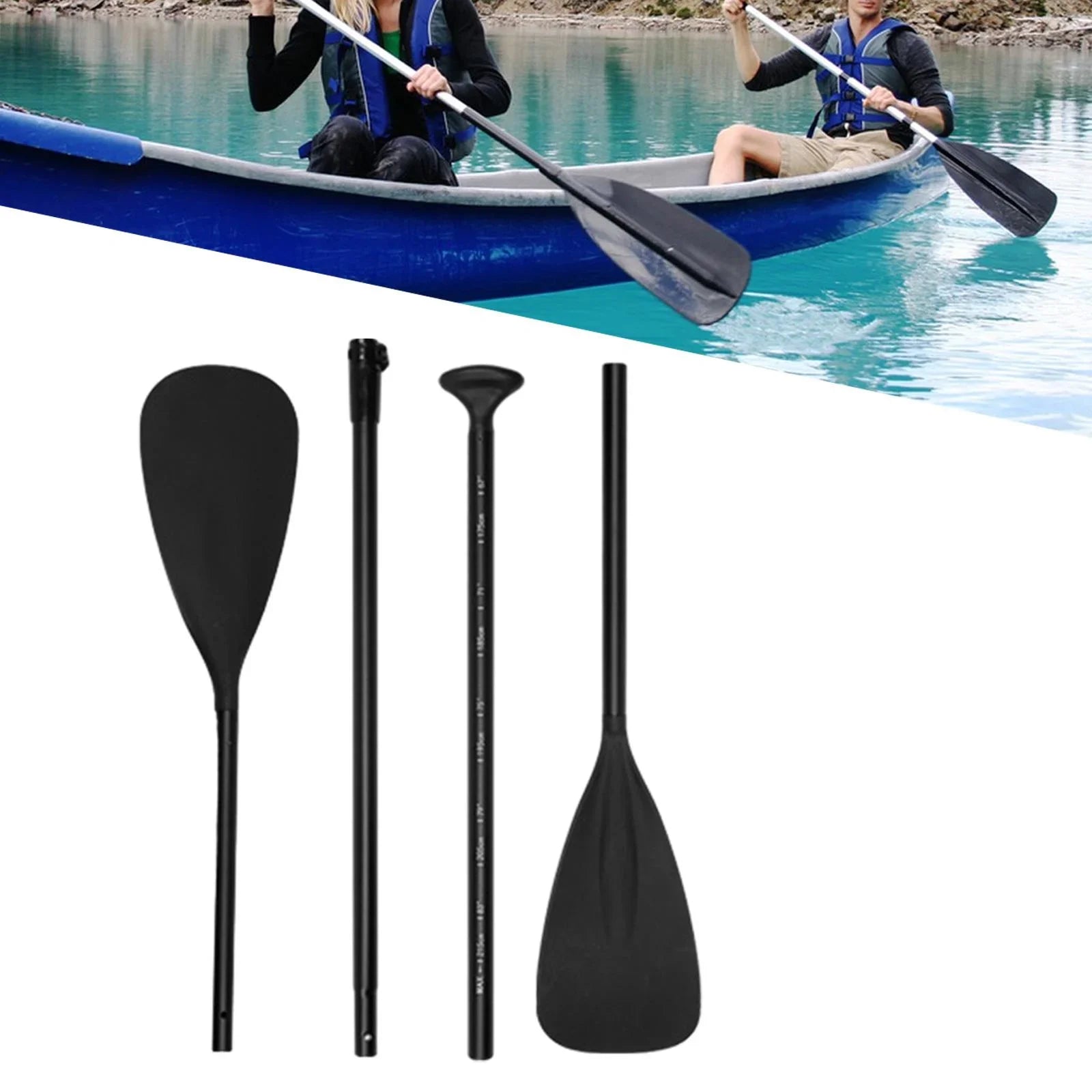 BAOSITY Vessel Paddle s Detachable Paddle Board Paddles for Inflatable Watercraft Water Sport Rafting Craft Accessories Double Head