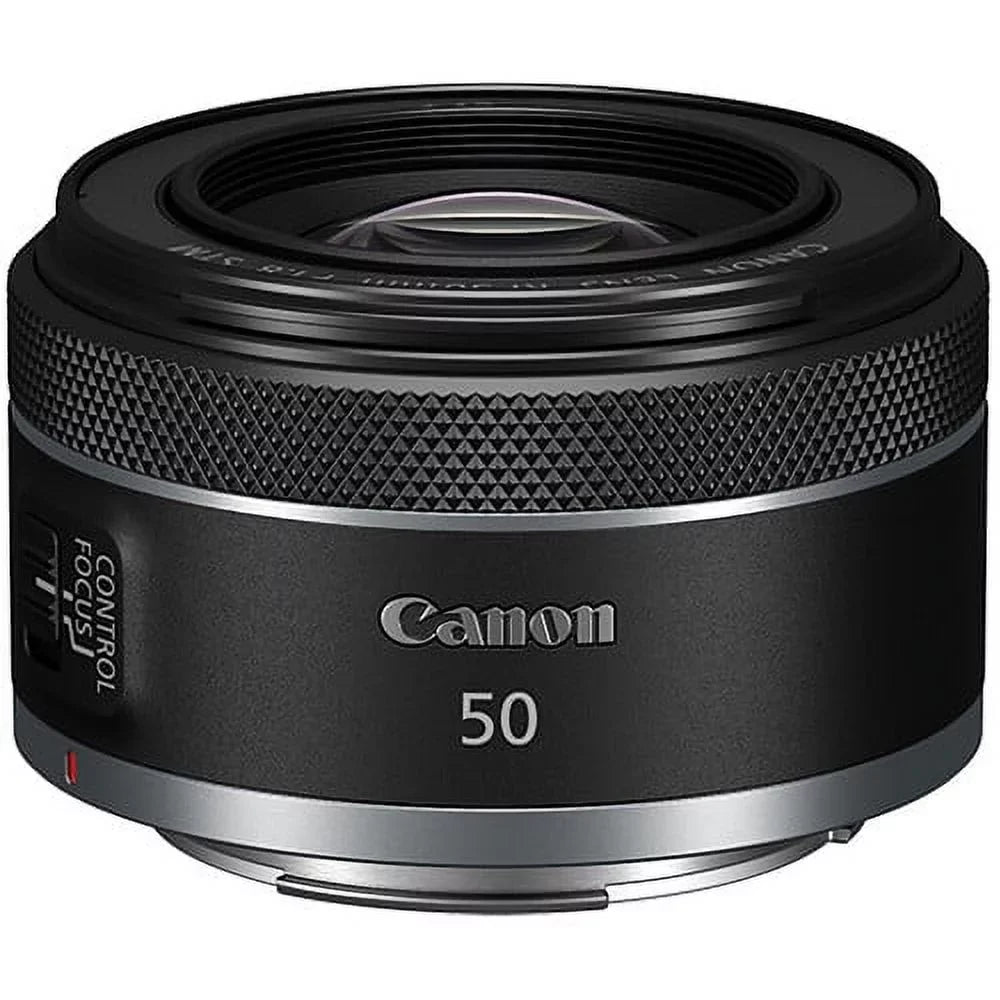 Canon RF 50mm f/1.8 STM Lens for EOS R, EOS RP, EOS R5, EOS R6 with Glass UV Filter+ Cleaning Pen (International Version)