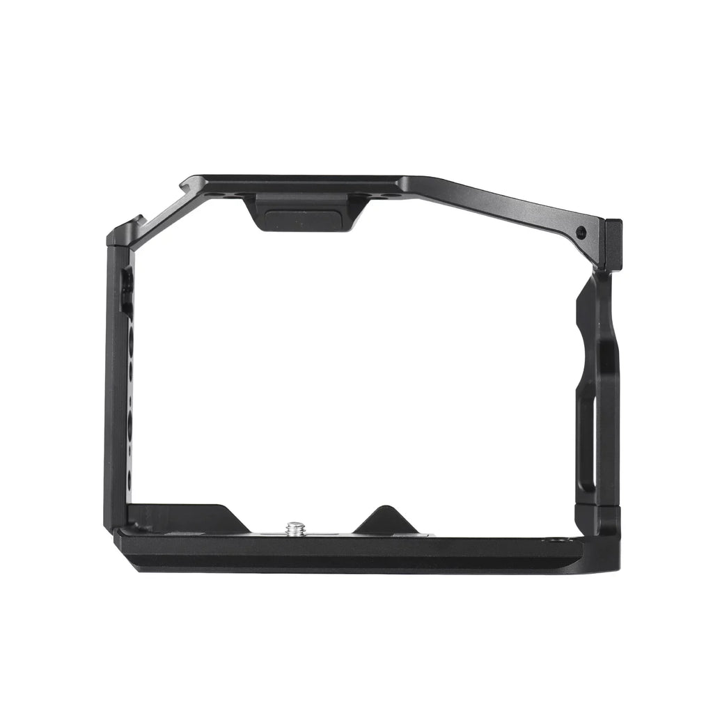 Dcenta Camera Cage Fitting with Panasonic GH6 Aluminum Alloy Construction with Cold Shoe Mount and Extensive Threaded Holes