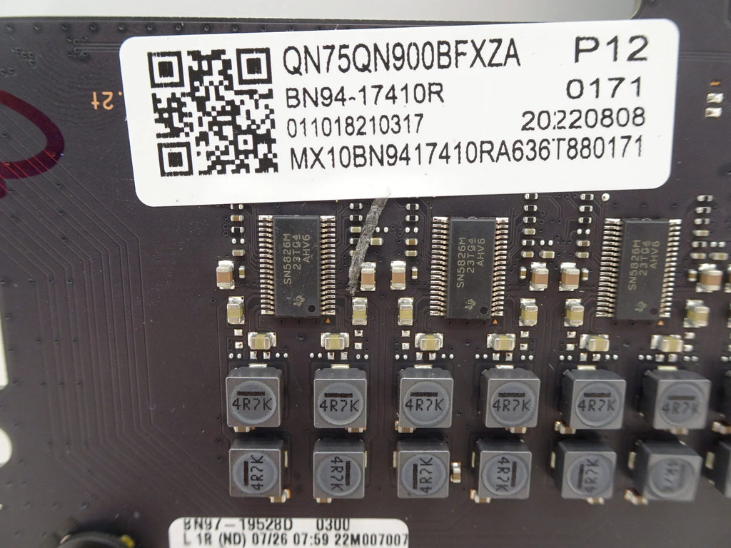 Samsung QN75Q900BFXZA Main Board BN94-17410R (BN97-19528D, BN41-02996B)