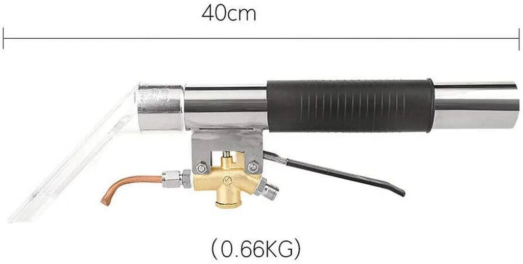 OUKANING Steam Cleaner Head, Carpet Cleaning High Temperature Cleaner Furniture Upholstery Manual Extractor Head for Home Use Hotel