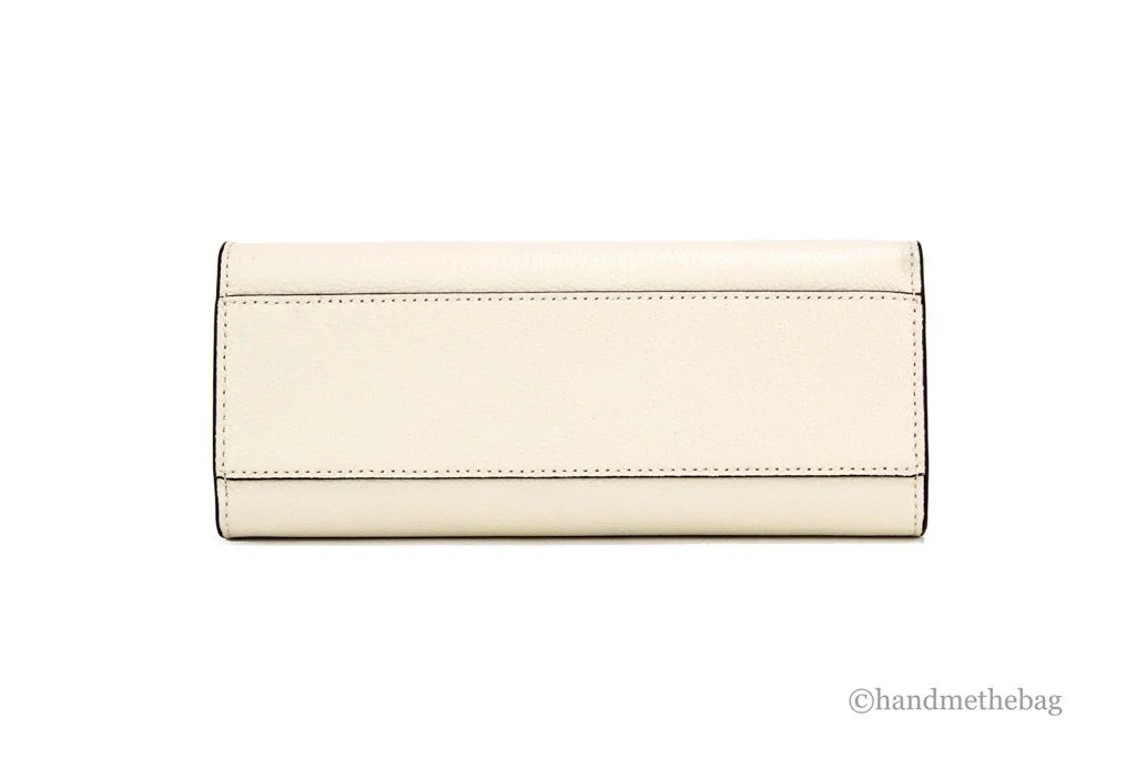 Marc Jacobs X Peanuts Grind Small Ivory Pebble Leather Tote Crossbody Bag
