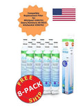 ZUMA Brand , Water and Ice Filter , Model # OPFW3-RF300 , Matching with Whirlpool® WF-L200 - 8 Pack - Made in U.S.A.