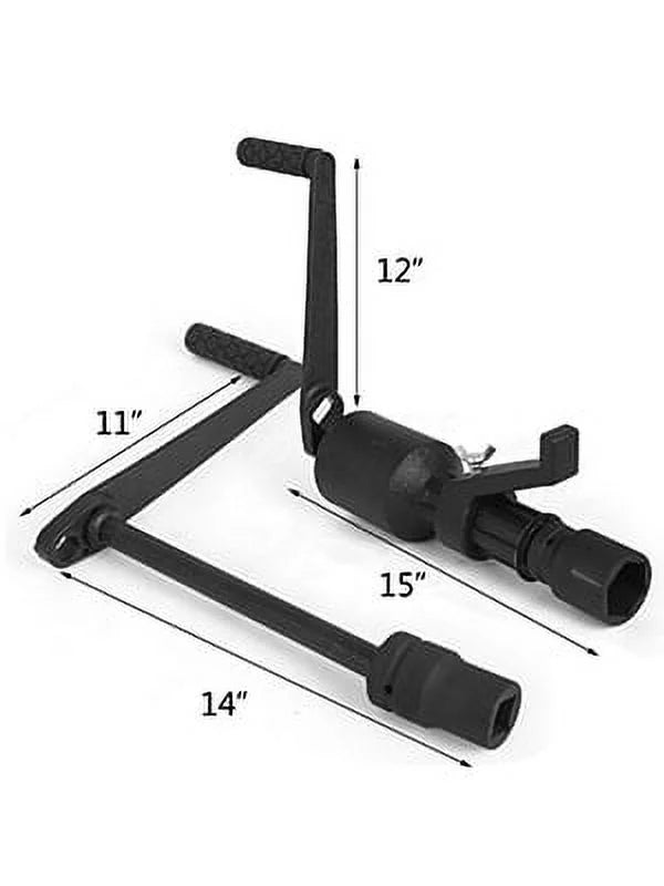 BENTISM 1:58 Torque Multiplier Set Wrench Lug Nut Labor Saving Lugnuts 4 Sockets w/ Case