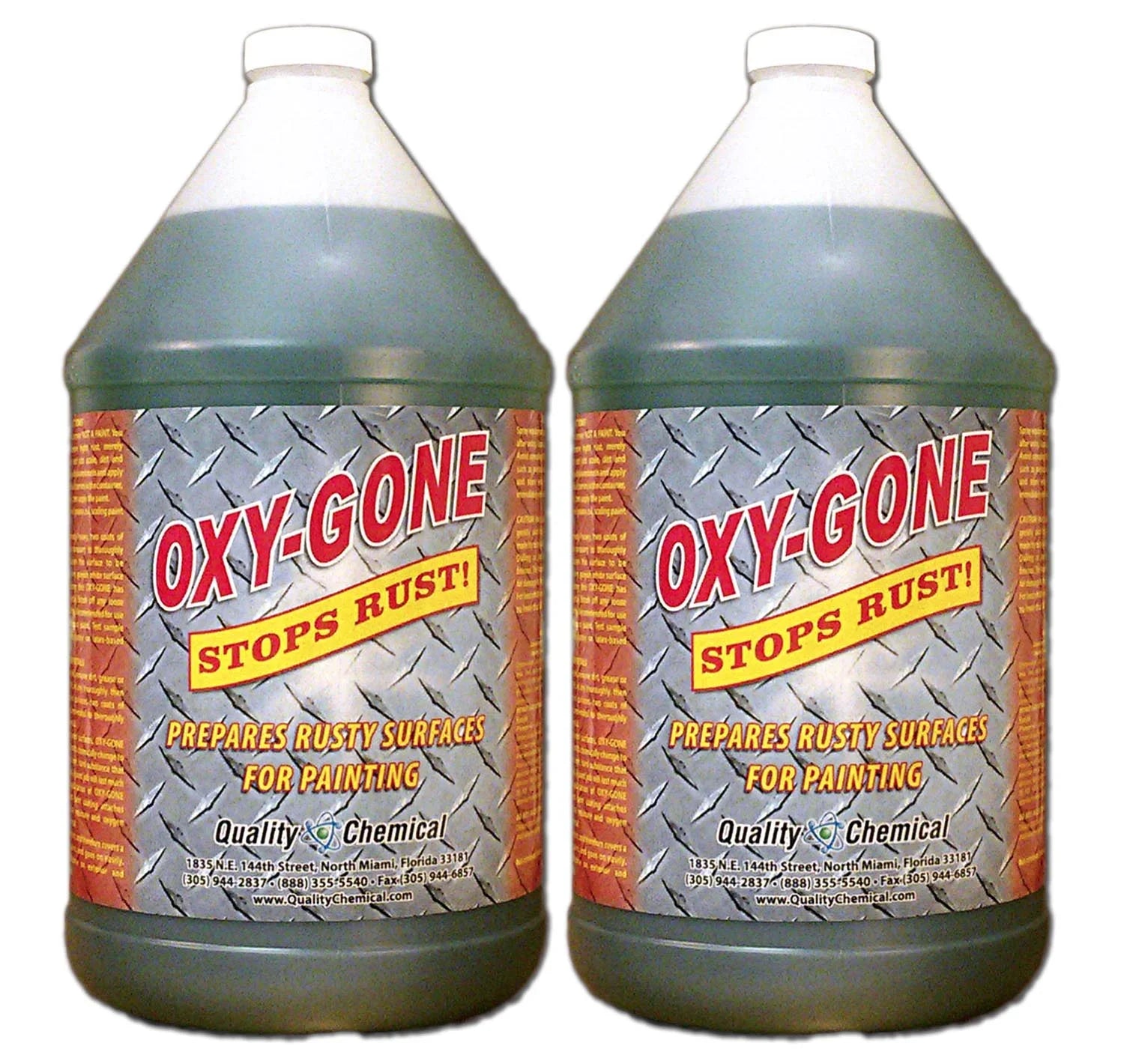 Oxy-Gone Rust Remover & Metal Treatment - 2 gallon case