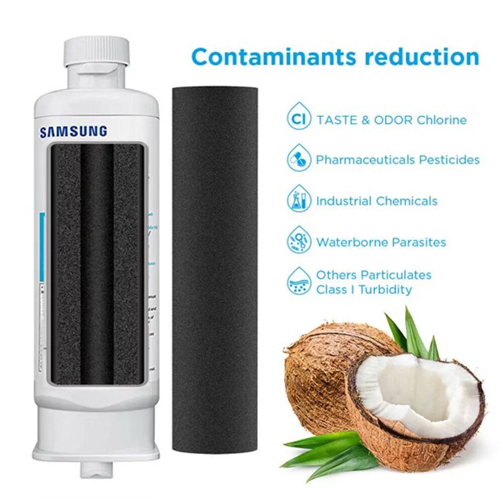 DA97-17376B HAF-QIN, DA9717376B HAF-QIN/EXP Refrigerator Water Filter RF23M8070SG Pack of 6