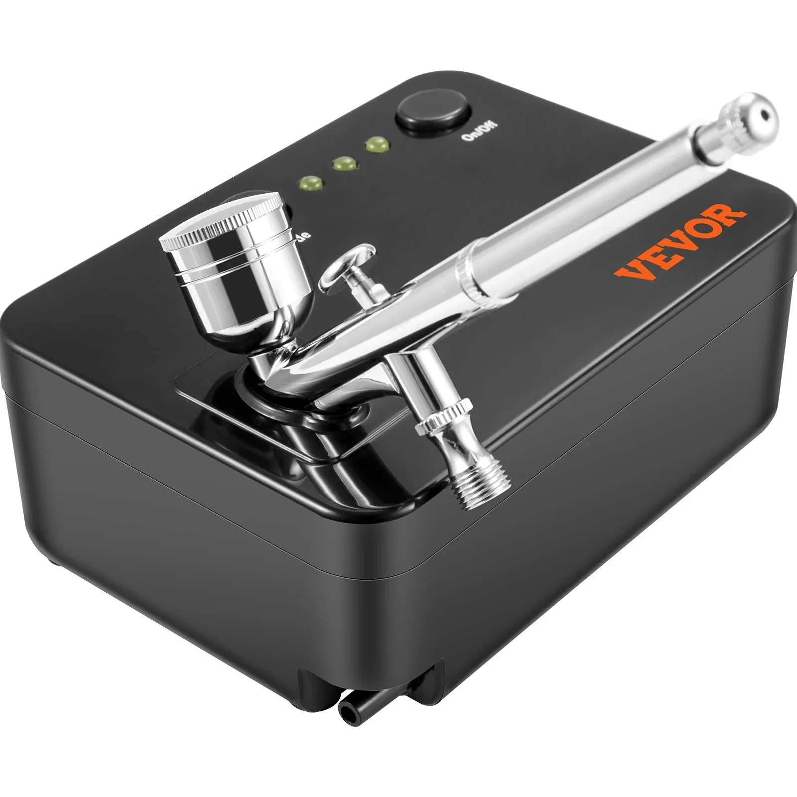 SKYSHALO Airbrush Kit, Portable Airbrush Set with Compressor, Airbrushing System Kit w/ Multi-purpose Dual-action Gravity Feed Airbrushes, Art Nail Cookie Tattoo Makeup