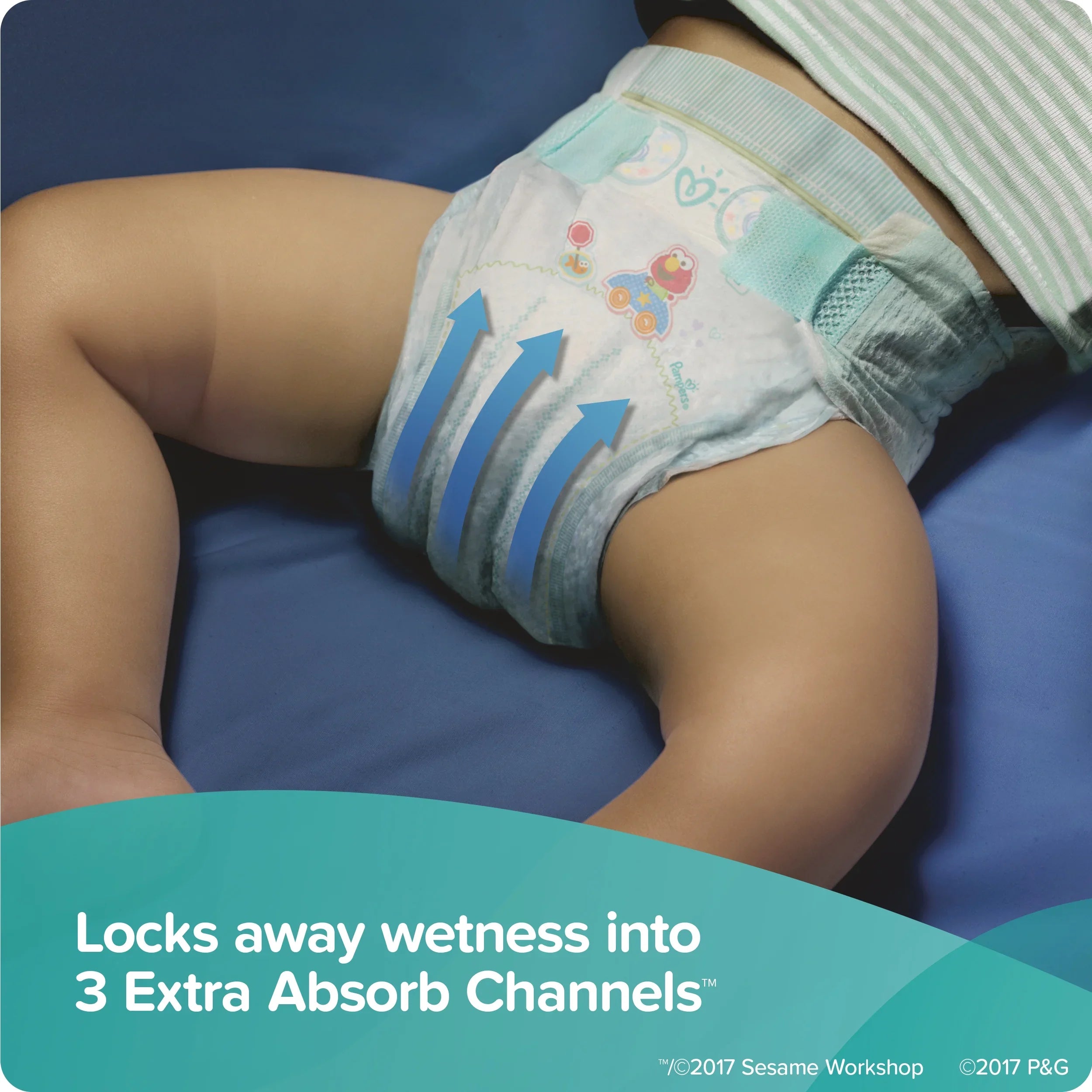 Pampers Pamp Baby Dry S5 Hp 128ct