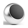 Mini Wireless Speaker For Verve Connect, ZMax 11 - Remote Shutter Handsfree Mic Audio Multimedia Rechargeable Silver for Consumer Cellular Verve Connect, ZMax 11