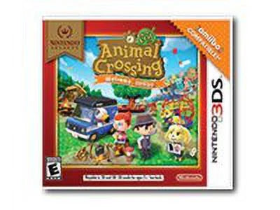 Animal Crossing New Leaf w/ amiibo Card (Nintendo Selects), Nintendo, Nintendo 3DS, 045496744434