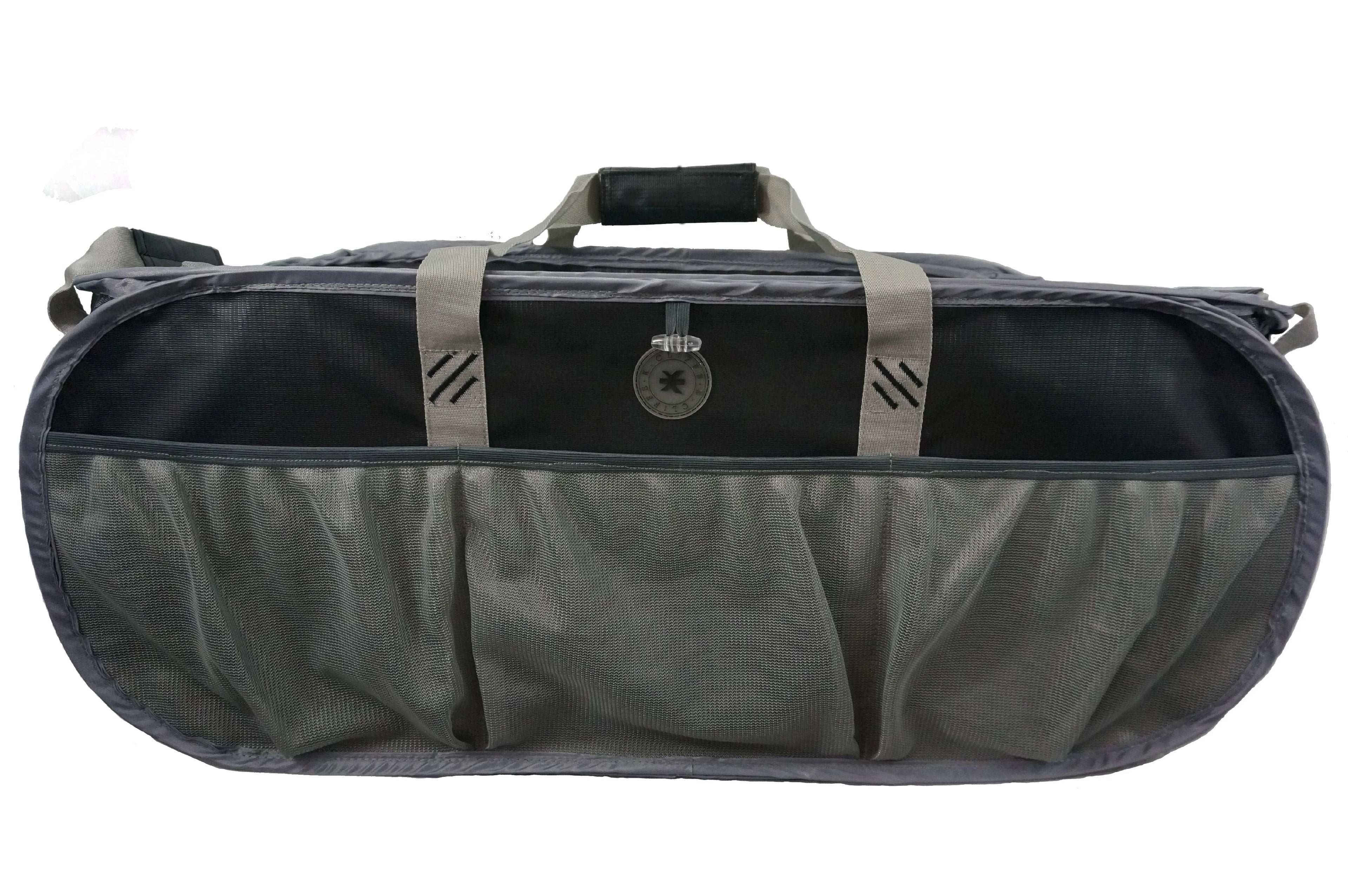 K-Cliffs Heavy Duty Trunk Organizer, XL Large Pop-up Grocery Cargo Bag, Nylon, Black