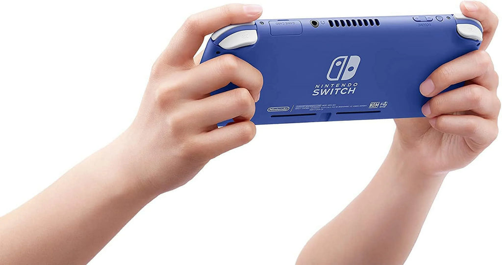 Nintendo Switch Lite Blue - 5.5" Touchscreen Display, Built-in Plus Control Pad, Built-in Speakers, 802.11ac WiFi, Bluetooth, Bundle with Carrying Case + USB cable