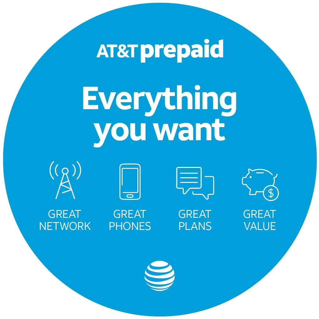 AT&T Prepaid AT&T RADIANT Core 16GB Prepaid Smartphone, Grey