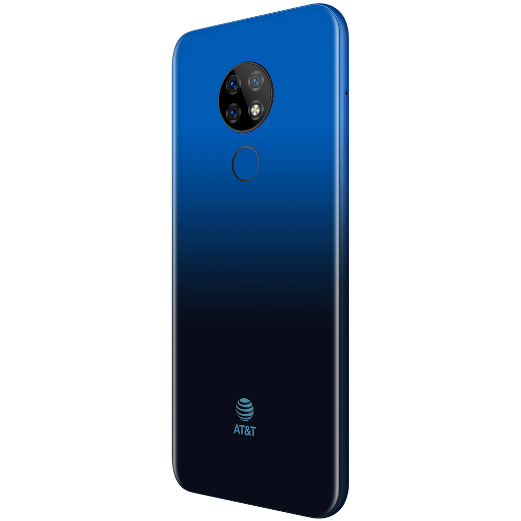 AT&T Radiant Max 32GB, Cobalt Blue - Prepaid Smartphone
