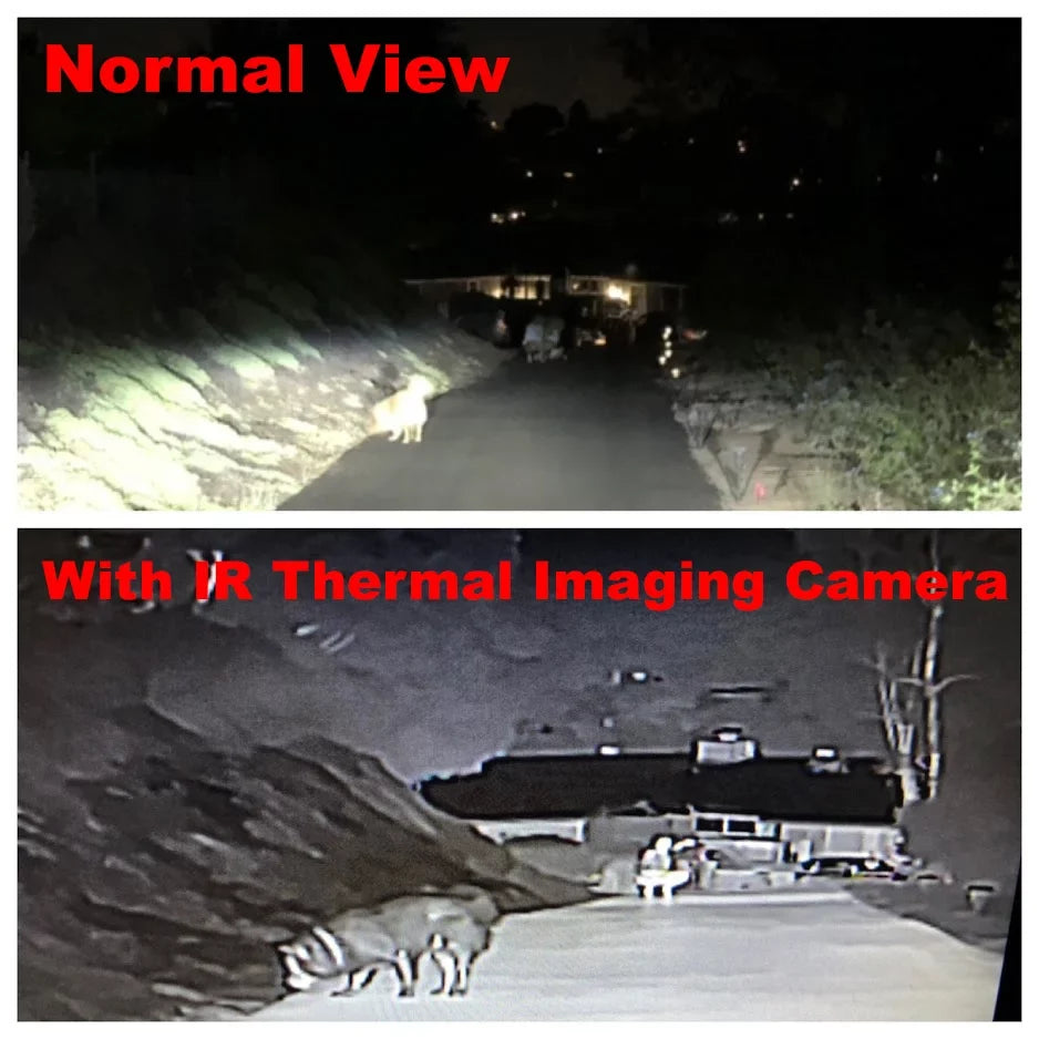 SPEEDIR Thermal Imaging Camera Night Vision Digital Heat Sensor Infrared IR Automobile Driving Assistant System