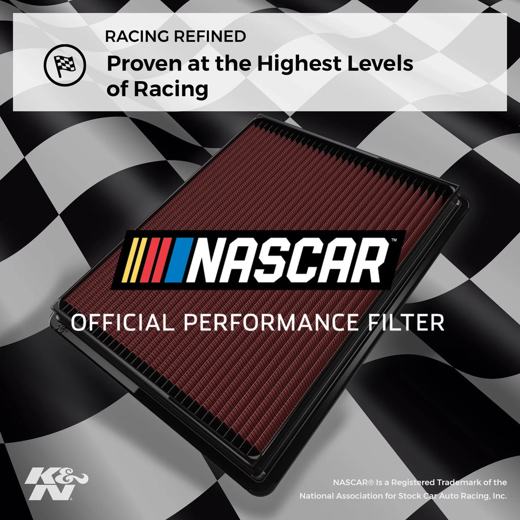 K&N Engine Air Filter: High Performance, Premium, Washable, Replacement Filter: 2007-2016 MINI (Cooper, Cooper Countryman, Cooper Paceman, MINI Cooper Clubman), 33-2386