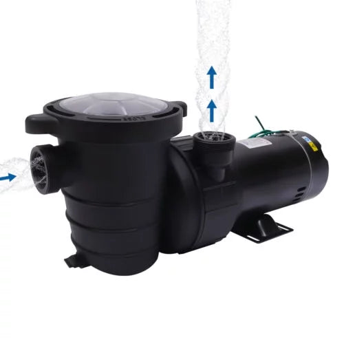 1.5HP Swimming Pool Pump Motor w/ Strainer Filter In/Above Ground 5547GPH 41FT