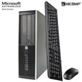Hp Elite 8100 SFF Core i5 3.2Ghz 4GB 500Gb SSD WiFi Windows 10 Home Desktop Computer - 1 Year Warranty