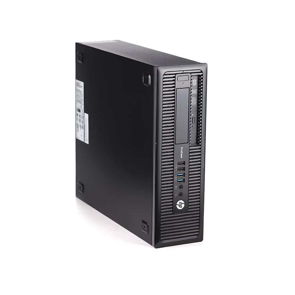Restored HP Elite Desk G2 Desktop Computer Core i5 Processor 8GB 250GB Windows 10 Pro 22" LED Monitor Keyboard and Mouse (Refurbished)