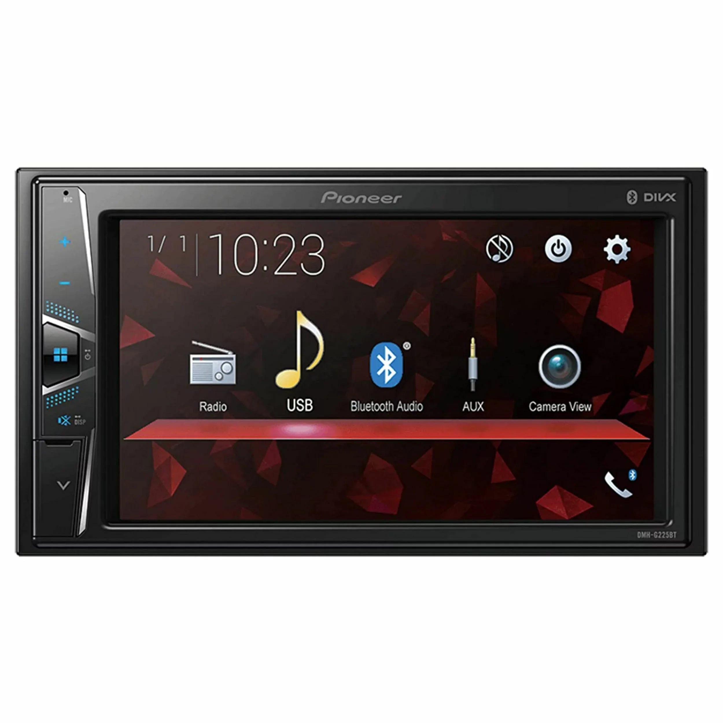 Pioneer DMH-220EX Digital Multimedia Receiver with 6.2 - inch WVGA Display