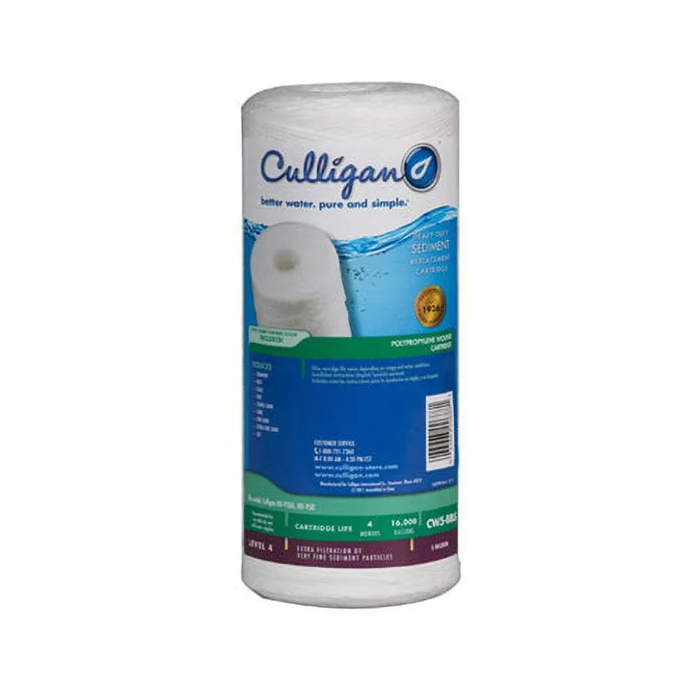 1 PC,Culligan CW5-BBS Heavy Duty Cord Wound Polypropylene Sediment Filter Cartridge