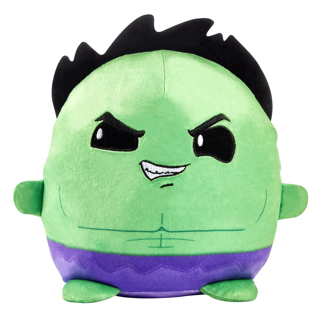 Marvel Cuutopia Hulk Plush Character, 7-in Soft Rounded Pillow Doll for 3 Years & Up