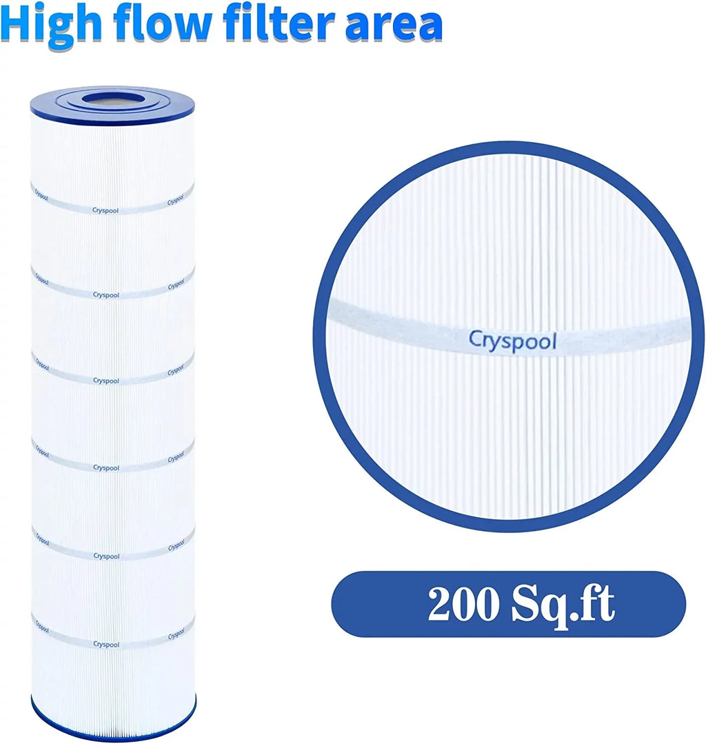 CRYSPOOL Pool Filter Matching with Jandy CS200, R0462400, PJANCS200, Unicel C-8418, Filbur FC-0823, 200 sq.ft, 1 Pack