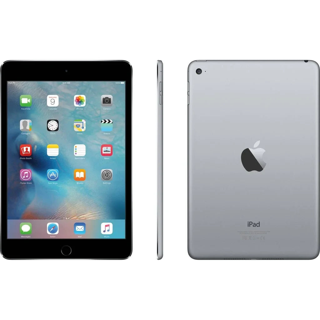 Restored Apple Ipad Mini 4th. Gen - 7.9" Apple A8 Dual-Core 2GB RAM 128GB SSD - Only Wifi Pre-Owned