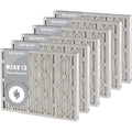SpiroPure 15x30x2 MERV 13 Pleated Filter Air Filters - Made in USA (6 Pack)